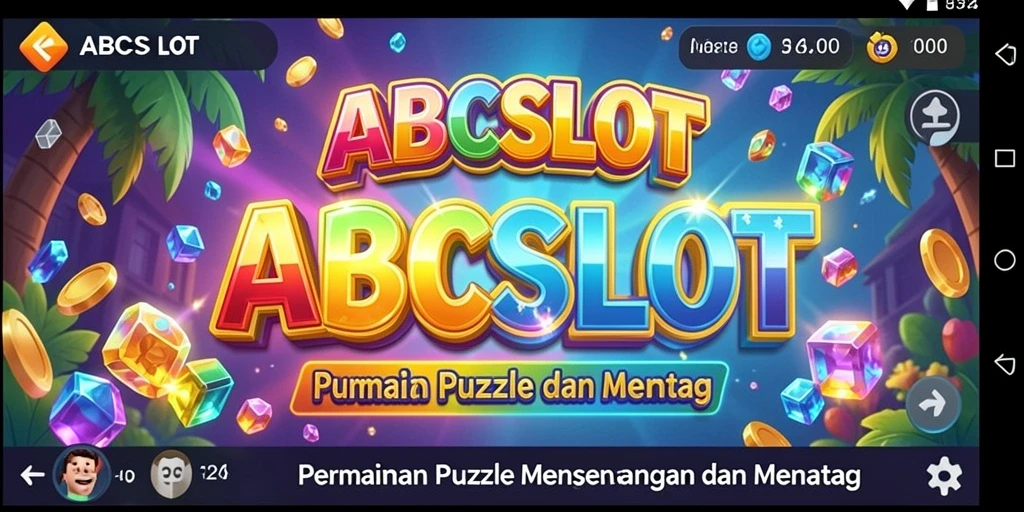 Screenshot gameplay ABCSLOT yang menunjukkan tantangan Puzzle seru.