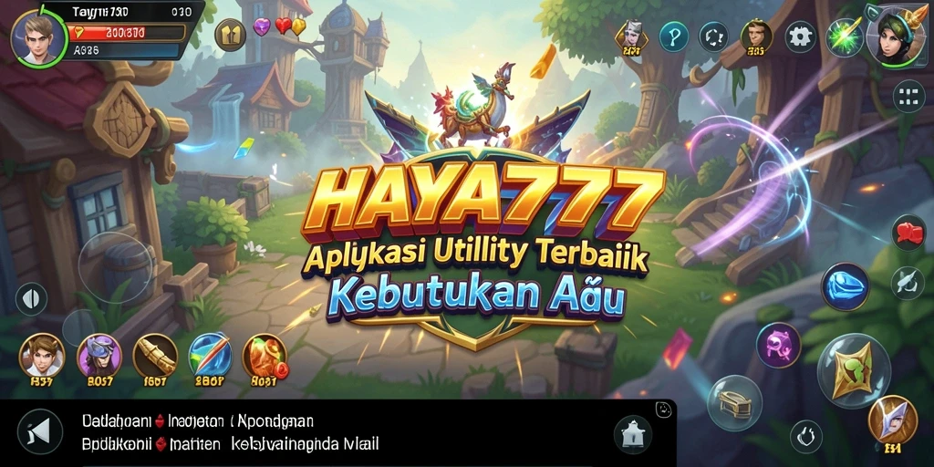 Tampilan antarmuka HAYA777 yang intuitif dan user-friendly.