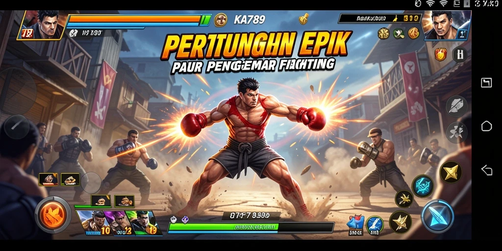 Tampilan gameplay KA789 yang seru dengan pertarungan intens.