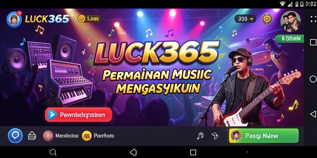 Tampilan gameplay interaktif LUCK365 yang seru.