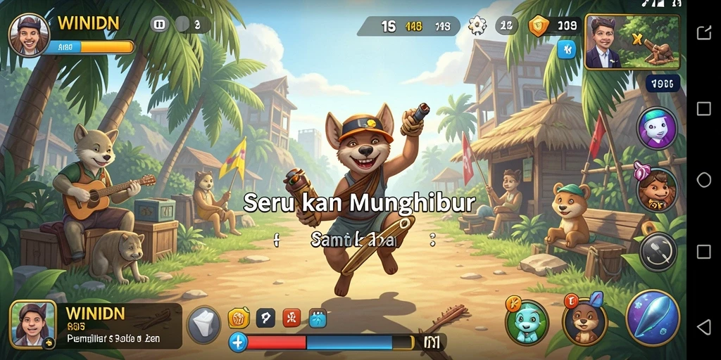 Tangkapan layar <strong>WINIDN</strong> menampilkan gameplay yang menghibur dan interaktif.